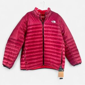 The North Face Mens Terra Peak Insulated Puffer Jacket Beetroot XL NWT